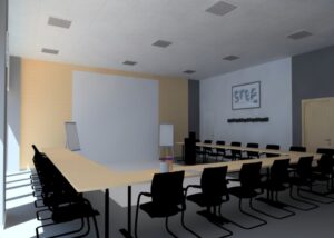 Anne Lise T Architecte Dinterieur Mios Amenagement Et Decoration Dune Salle De Reunion – Begles 3