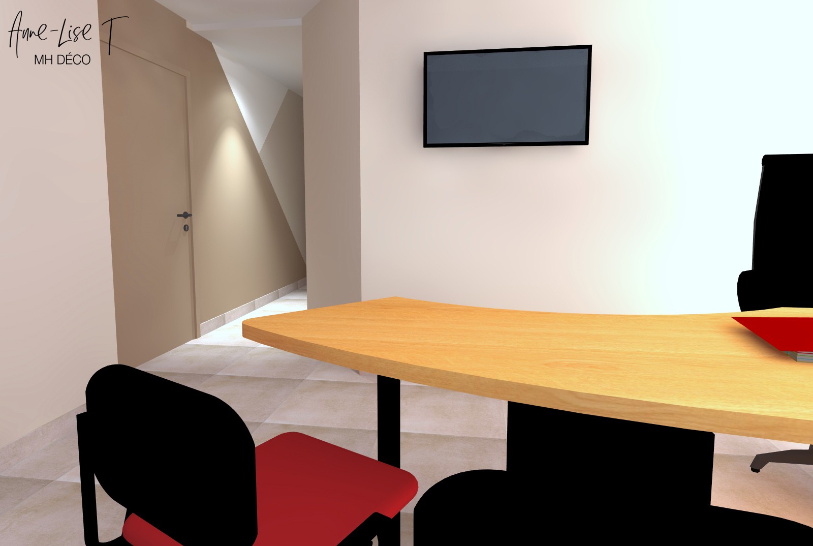 Anne Lise T Architecte Dinterieur Mios Decoration Et Agencement Dun Office Notarial – Marcheprime 11