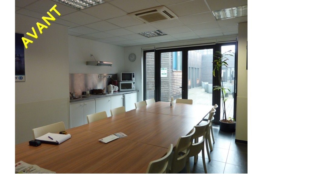 Anne Lise T Architecte Dinterieur Mios Decoration Et Agencement Dune Salle De Repas Et De Repos Dune Entreprise – Begles 1