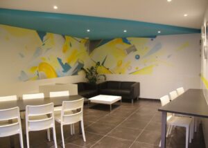 Anne Lise T Architecte Dinterieur Mios Decoration Et Agencement Dune Salle De Repas Et De Repos Dune Entreprise – Begles 3