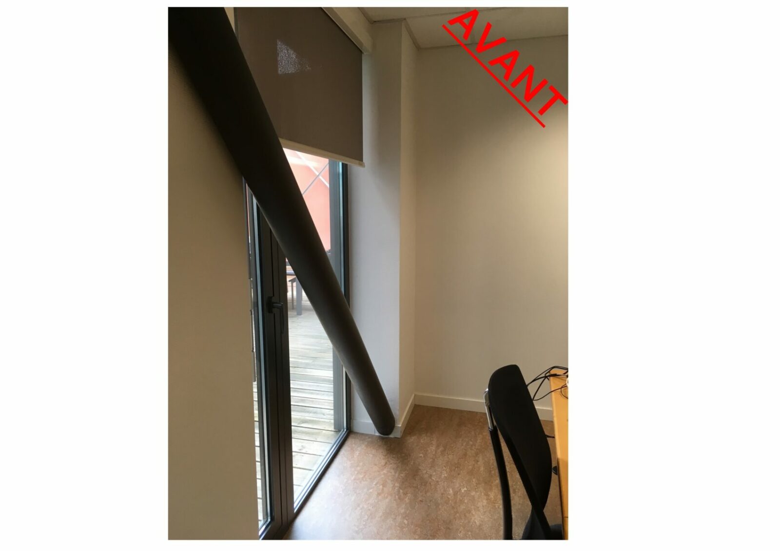 Anne Lise T Architecte Dinterieur Mios Relooking Du Hall Daccueil Dune Entreprise Et Creation Dun Espace Cafe – Begles 14