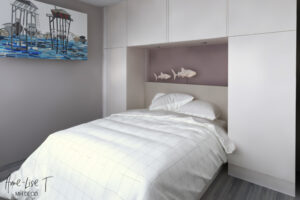 Anne Lise T Architecte Dinterieur Mios Renovation Dun Appartement De Vacances – Arcachon 22