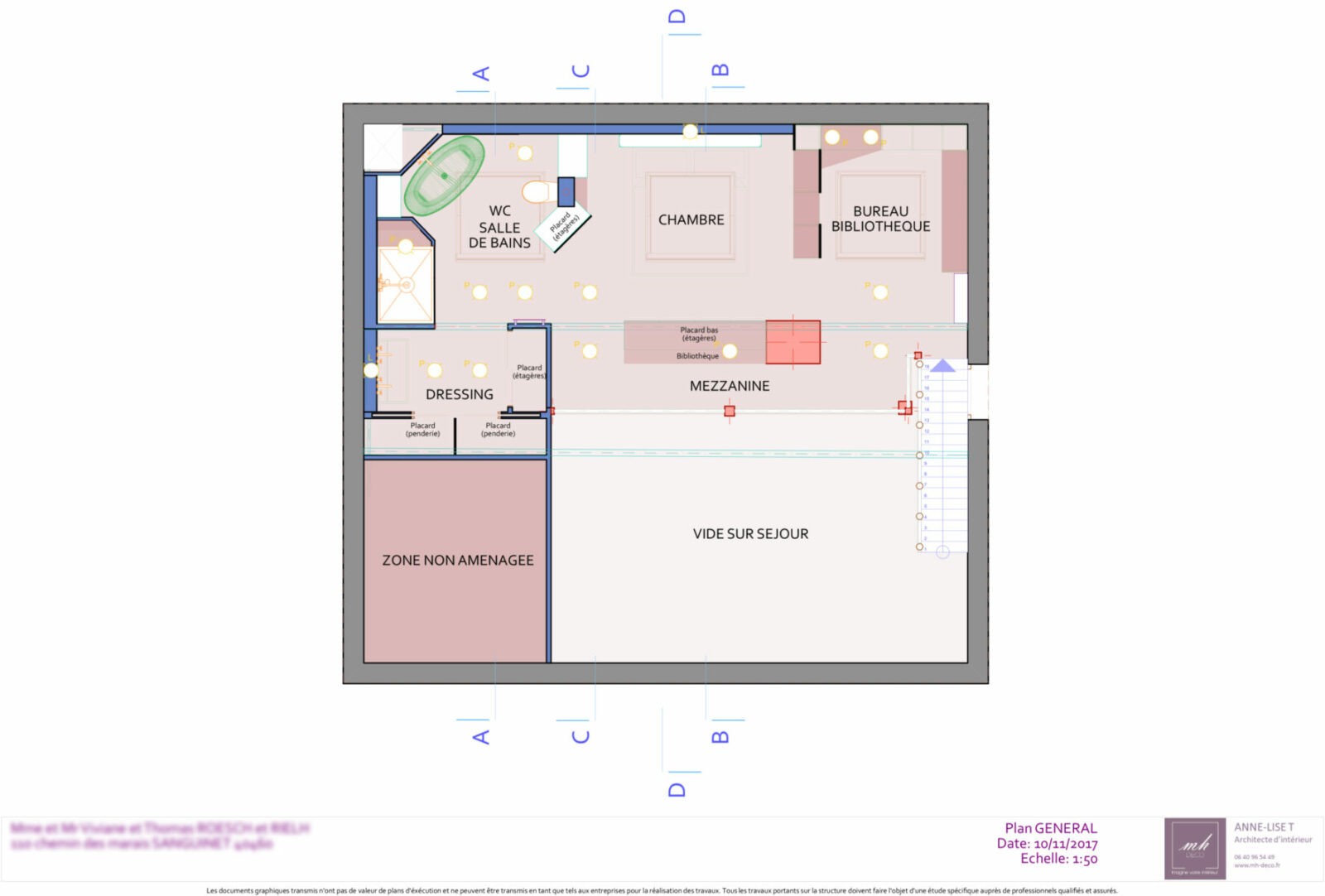 Anne Lise T Architecte Dinterieur Mios Amenagement Dune Mezzanine – Sanguinet 14