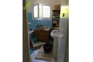 Anne Lise T Architecte Dinterieur Mios Relooking Dun Escalier Dun Sejour Creation Dun Coin Bureau Et Renovation Dune Salle De Bains – Arsac 2