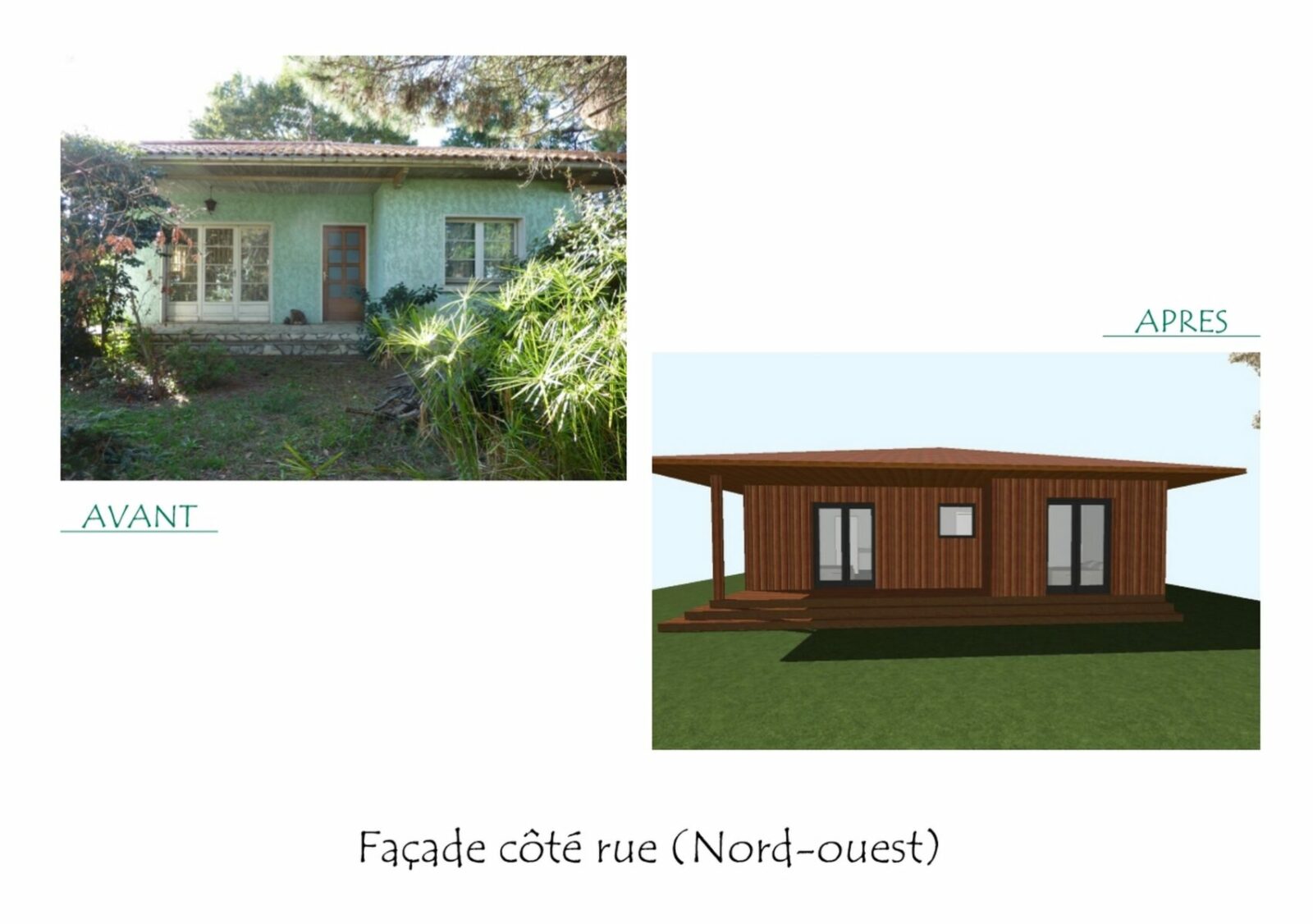 Anne Lise T Architecte Dinterieur Mios Restructuration Relooking Exterieur Et Agrandissement Dune Villa – La Teste De Buch 15