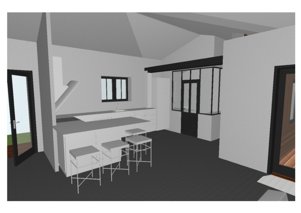 Anne Lise T Architecte Dinterieur Mios Restructuration Relooking Exterieur Et Agrandissement Dune Villa – La Teste De Buch 18