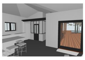 Anne Lise T Architecte Dinterieur Mios Restructuration Relooking Exterieur Et Agrandissement Dune Villa – La Teste De Buch 19