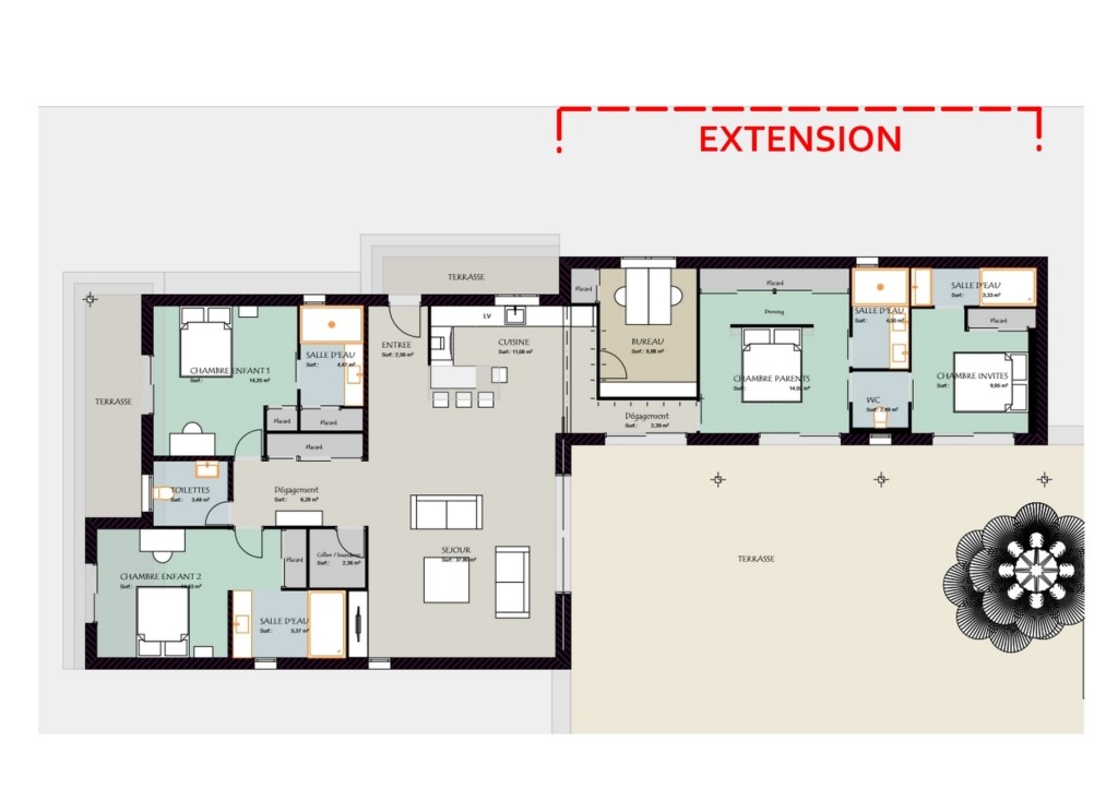 Anne Lise T Architecte Dinterieur Mios Restructuration Relooking Exterieur Et Agrandissement Dune Villa – La Teste De Buch 25