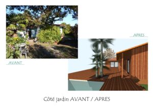 Anne Lise T Architecte Dinterieur Mios Restructuration Relooking Exterieur Et Agrandissement Dune Villa – La Teste De Buch 5