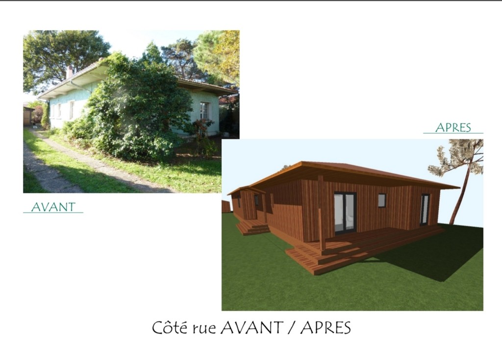 Anne Lise T Architecte Dinterieur Mios Restructuration Relooking Exterieur Et Agrandissement Dune Villa – La Teste De Buch 8