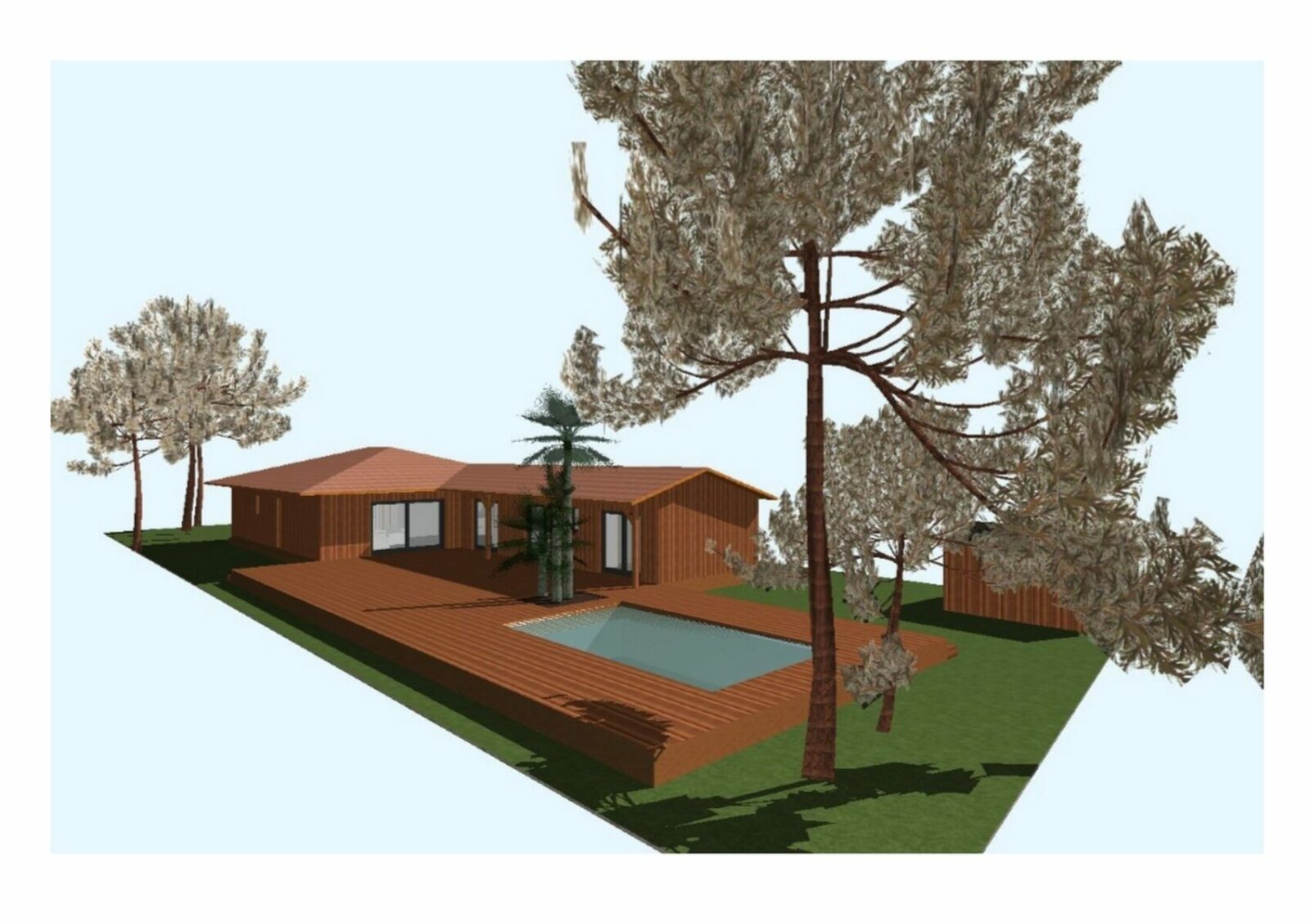 Anne Lise T Architecte Dinterieur Mios Restructuration Relooking Exterieur Et Agrandissement Dune Villa – La Teste De Buch 9