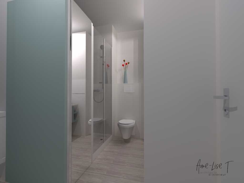 Anne Lise T Architecte Dinterieur Mios RENOVATION DUN STUDIO DE VACANCES 1