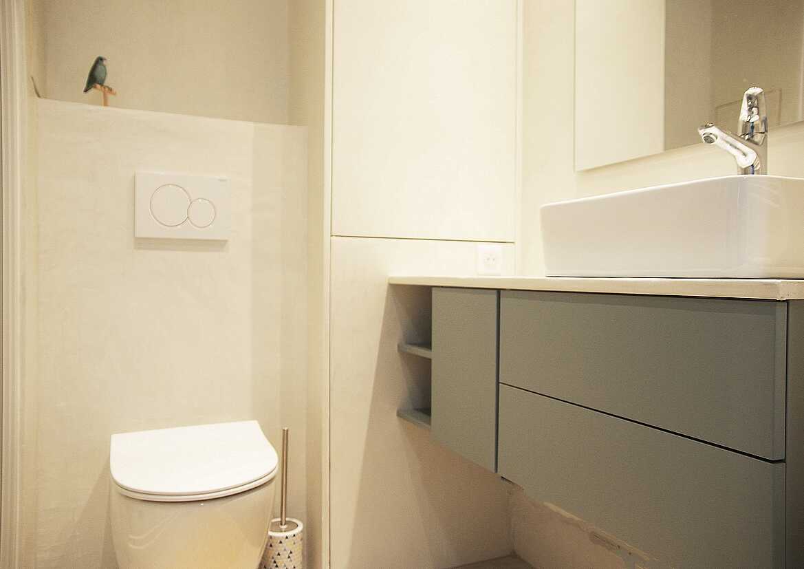 Anne Lise T Architecte Dinterieur Mios RENOVATION DUN STUDIO DE VACANCES 14