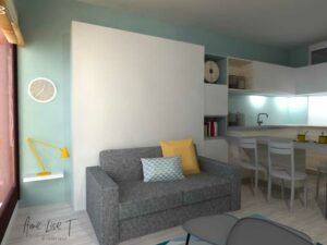 Anne Lise T Architecte Dinterieur Mios RENOVATION DUN STUDIO DE VACANCES 4