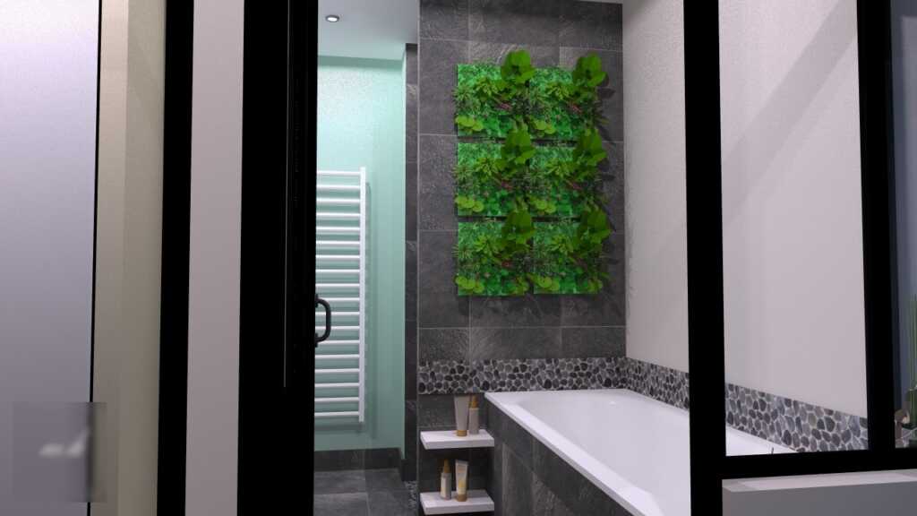 Anne Lise T Architecte Dinterieur Mios Transformation Dune Salle De Bains – Gujan Mestras 2